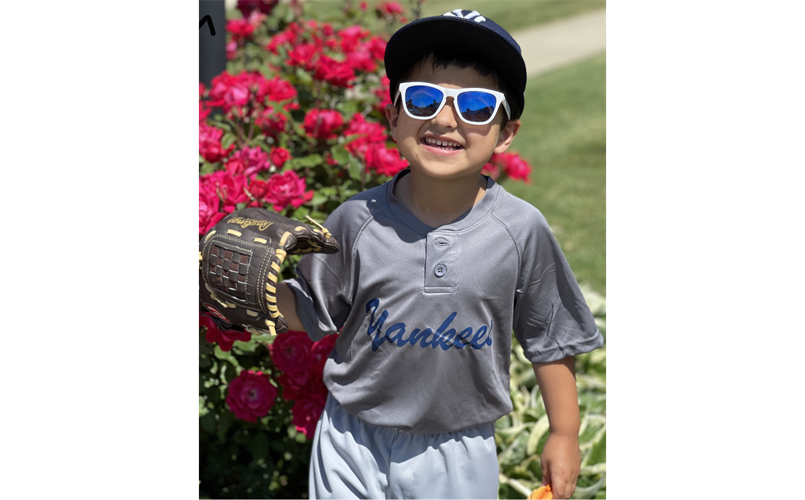 The joy of playing baseball!
