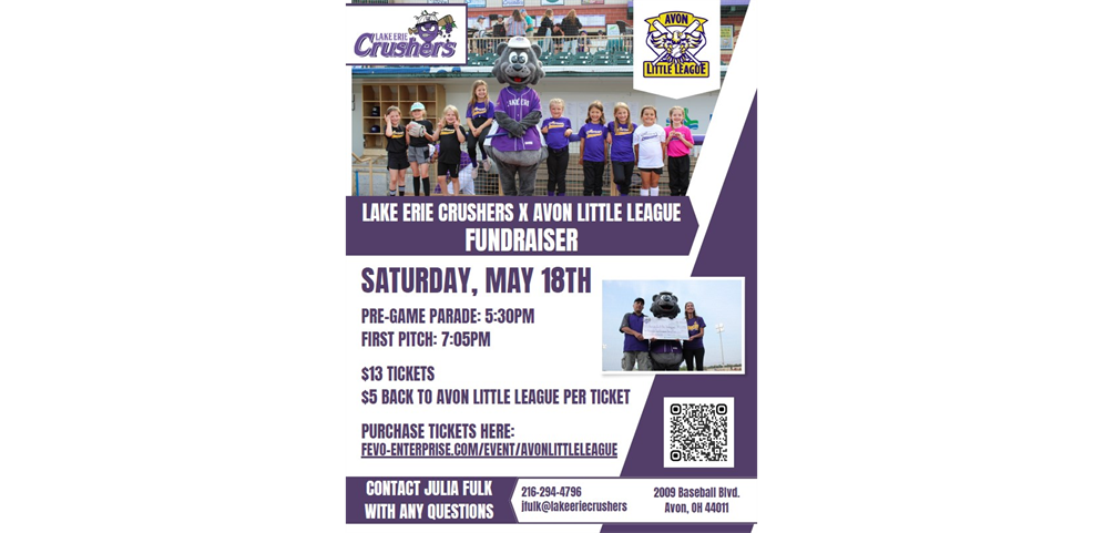 Lake Erie Crushers Fundraiser